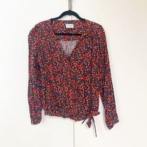Universal thread wrap blouse